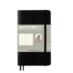 Leuchtturm1917 Notebook Softcover A6 |Black