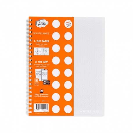 Whitelines Notebook WL105 A5 Dotted