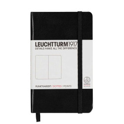 Leuchtturm1917 Notebook A6 Dotted | Black