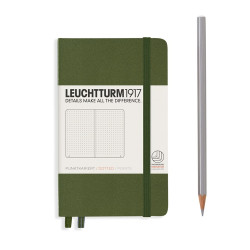 Leuchtturm1917 Notebook A6 Dotted | Army