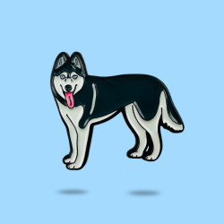 Paw Generation Enamel Pin | Husky