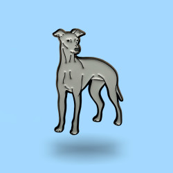 Paw Generation Enamel Pin | Greyhound