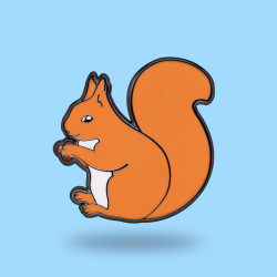 Paw Generation Enamel Pin | Squirrel