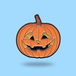 Paw Generation Enamel Pin | Pumpkin