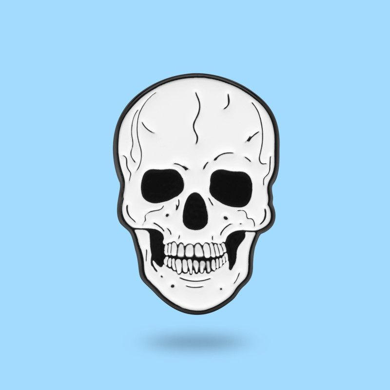 Paw Generation Enamel Pin | Skull