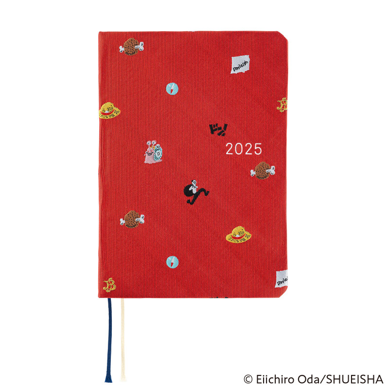 Kalendarz dzienny 2025 Hobonichi Hon A6 | One Piece: DON! | Edycja japońska