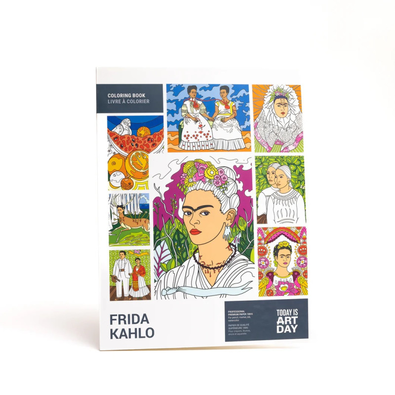 Coloring Book | Frida Kahlo