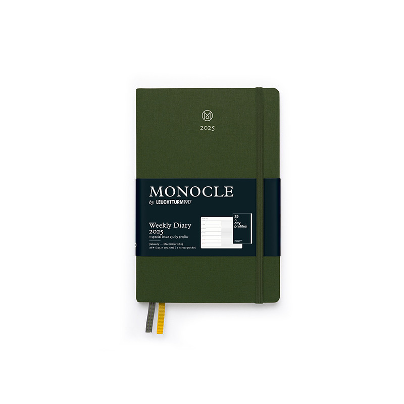 Monocle by Leuchtturm1917 Weekly Diary 2025 | Green