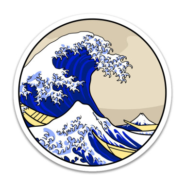 Sticker | The Great Wave off Kanagawa