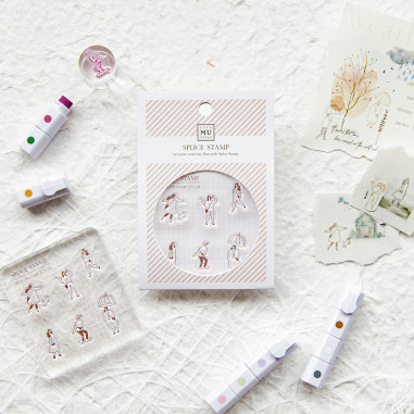 Icon Clear Stamp Set | Girls 2