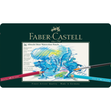 Zestaw kredek akwarelowych Faber-Castell | 36 sztuk