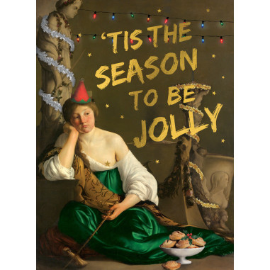 Santoro Christmas Card | 'Tis the Season to Be Jolly