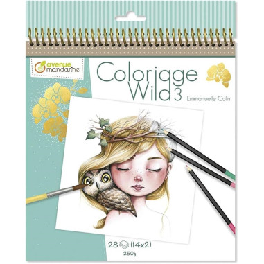 Coloring Book | Girls World of Nature