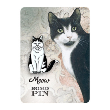 Bomo Art Pin | Meow