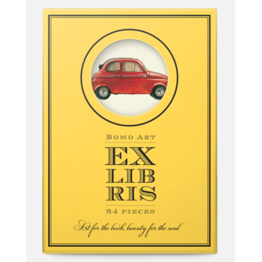 Bomo Art Ex Libris | Fiat 500