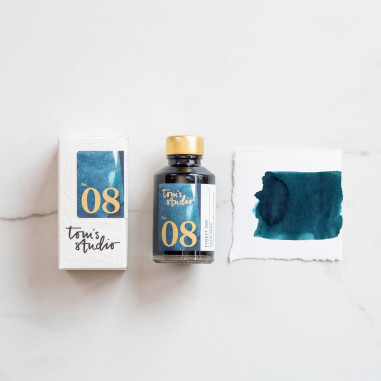 Tom's Studio Fountain Pen Ink | 08 Loch Ness