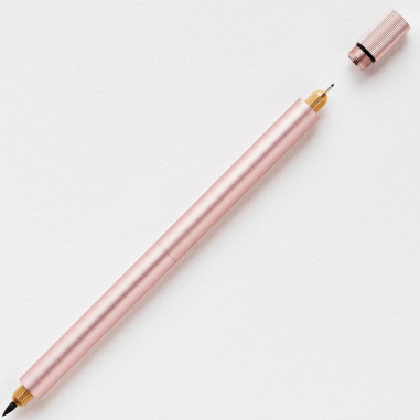 Tom's Studio double-sided exchangeable tip pen Lumos Pro Duo Tip | Rose Gold