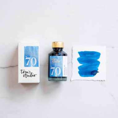 Tom's Studio Fountain Pen Shimmering Ink | 70 Kingfisher