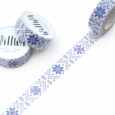 Washi tape Willwa | Swedish Knitted Stars