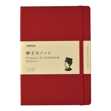 Apica Hard Cover Notebook Premium CD (A5) | Grid