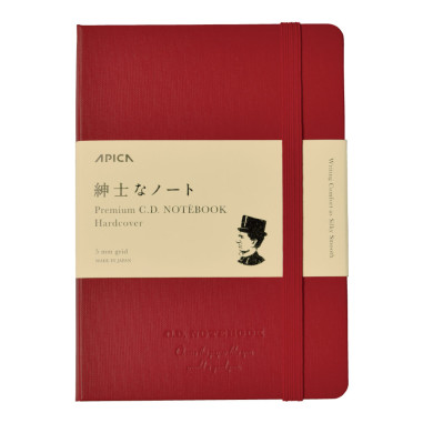 Apica Hard Cover Notebook Premium CD (A6) | Grid