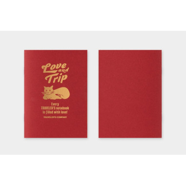 PRE-ORDER: Traveler's Notebook Passport Size Refill Limited Edition | Love and Trip 2025