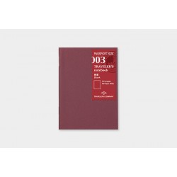 Traveler's Notebook 003 Refill (Passport size): Blank Notebook
