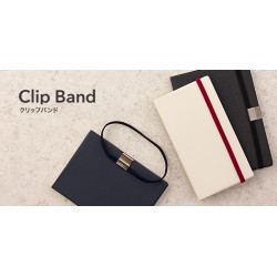 Midori Clip Band B6 size | Burgundy